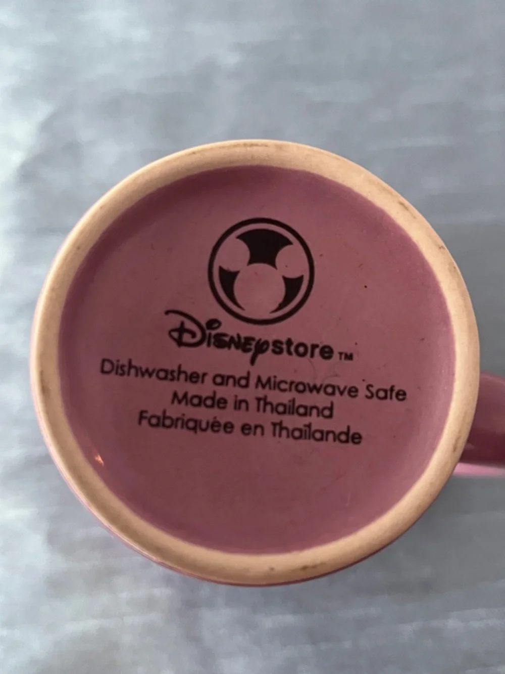 Disney Store Tinker Bell Tall Lavender Ceramic Mug – 16oz Retired - Picture 4 of 5